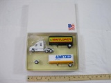 UniGroup Inc Truck with Mayflower and United Van Lines Trailers, Diecast from Winross, 2 lbs 1 oz