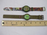 Two Jurassic Park The Lost World Watches, 1997 UCS & Amblin/Burger King, 2 oz