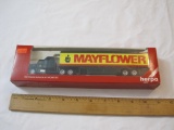 Herpa Mayflower Die-cast Truck Replica, HO Scale, 1:87 Scale, in original box, 4 oz