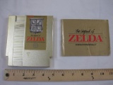 The Legend of Zelda (5 Screw) Nintendo NES Game Cartridge with instruction booklet, game has been