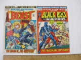 TWO Marvel Amazing Adventures Comic Books Issue 10 featuring Black Bolt and the Inhumans and Issue