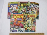 FIVE Marvel Amazing Adventures The Original X-Men Comic Books Issues 6-10, 1980, 8 oz