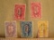 Five Internal Revenue Stock Transfer stamps