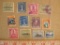 Lot of mostly canceled Guatemala postage stamps
