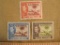 Three foreign postage stamps from Gambia
