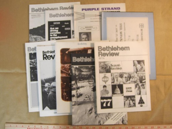 Lot of assorted Bethlehem Steel Company ephemera, 1960s-80s