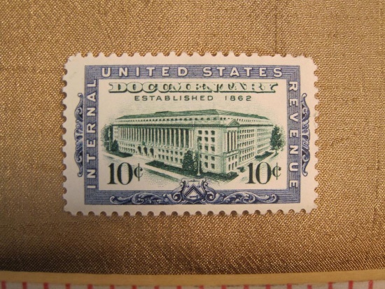 US Internal Revenue 10 cent stamp
