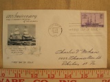 First Day of Issue, May 22, 1944, commemmorating the 125th Anniversary of the first steamship to