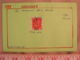One hinged 1926 Germany The Immanuel Kant postage stamp