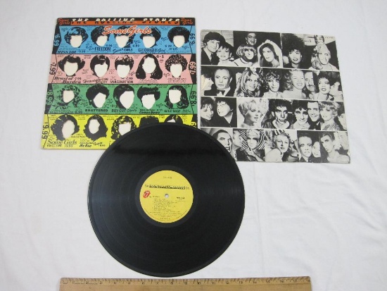 The Rolling Stones Some Girls 12" Vinyl Record, COC 39108, 1978 Atlantic Recording Corp., with