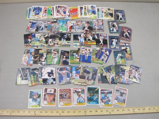 Lot of Baseball Cards including 1990 Fleer, 1981 Fleer, 1991 Fleer Ultra, 2003 Fleer Ultra, 1999