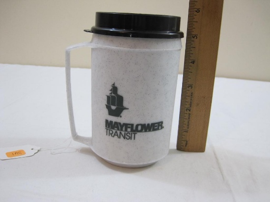 Vintage Mayflower Transit Plastic Travel Mug, Aladdin, 5 oz