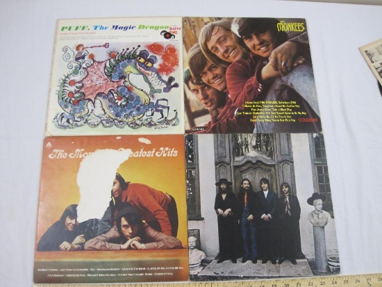 FOUR Vintage 12-inch Vinyl Records including The Beatles: The Beatles Again, SO-385, Recorded in