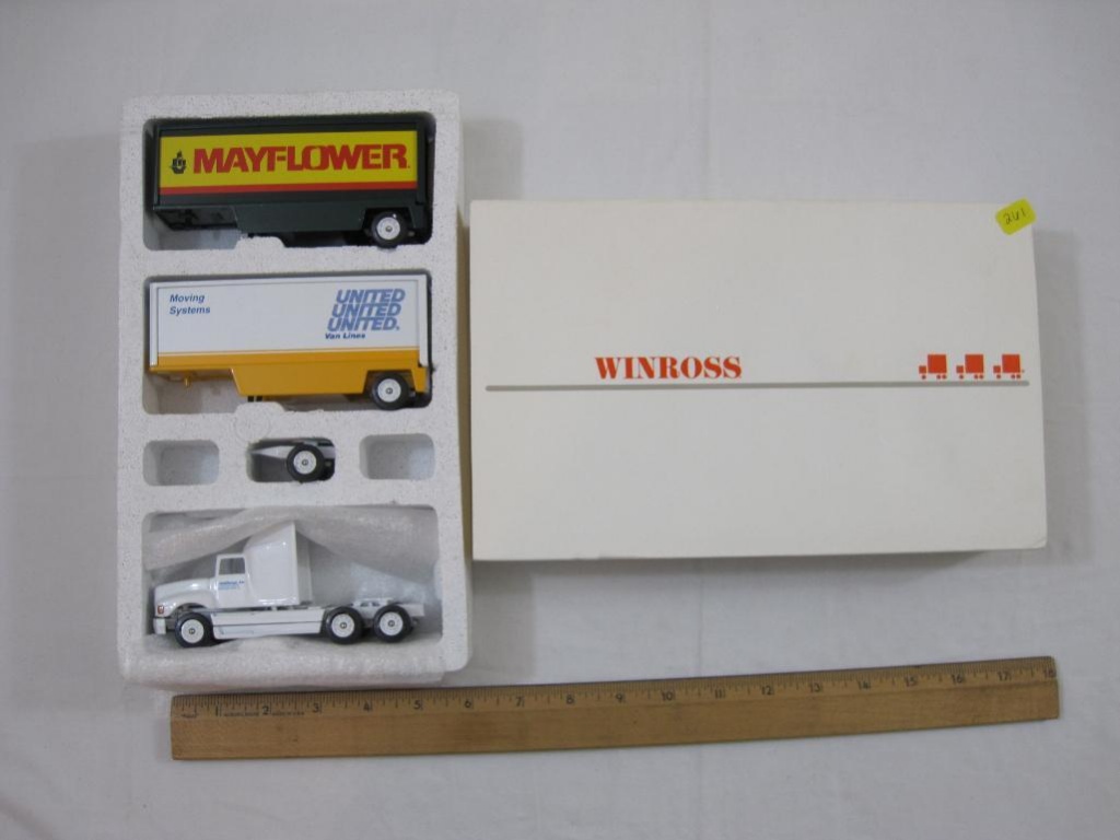 Winross UniGroup Inc Truck and Trailer Set including Mayflower and United  Van Lines Moving Trailers, | Art, Antiques & Collectibles Collectibles |  Online Auctions | Proxibid