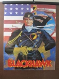 Vintage Blackhawk Poster, 1987 DC Comics, 29.5
