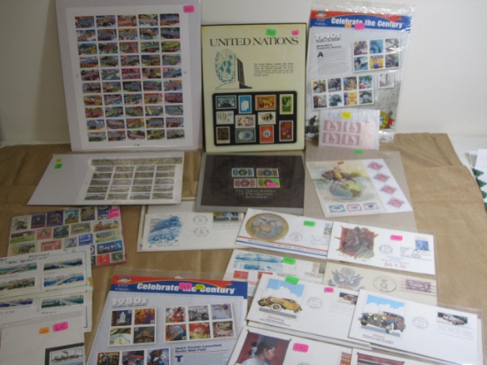 Foreign and US Stamps