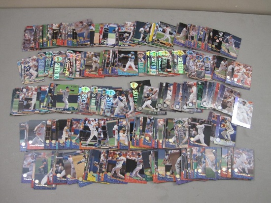 Lot of Assorted Baseball Cards from Donruss including Donruss 2003 and the 1994-6 The Leaf Sets, 2