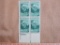 One block of four 3 cent Mount Rushmore US stamps, Scott # 1011