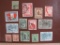 Lot of canceled Peru postage stamps