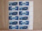 Sheet of twelve 10 cent Apollo Soyuz 1975 US stamps, Scott # 1569-70