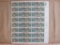 Full sheet of 40 Commerce Banking US stamps, Scott # 1577-78