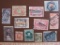 Lot of varied used Belgium postage stamps