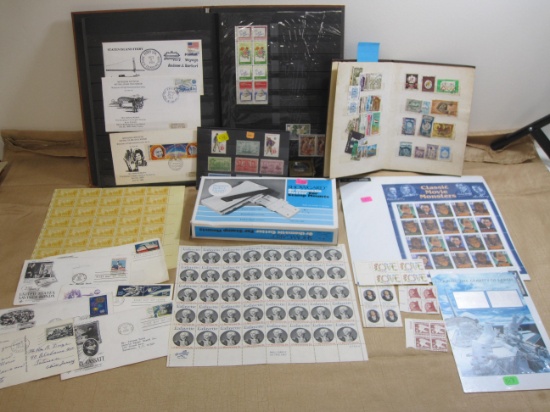 US & Foreign Stamps, First Day Covers & More
