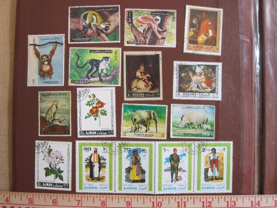 Six mounted Spain 1946 Charity Provisional Issue sold for the benefit of orphans of mail carriers