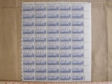 Full sheet of 50 3 cent Colorado 75th Anniversary of Statehood US stamps, Scott # 1001