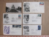 Lot of five mid 1960s First Day of Issue covers, including salutes to the Erie Canal and Mary