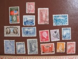 Lot of mostly canceled Turkey postage stamps