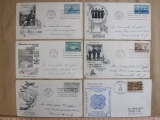 Lot of 1950s era First Day of Issue covers, including salutes to the National Guard, Women in the