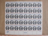 Full sheet of 40 13 cent Lafayette US stamps, Scott # 1716