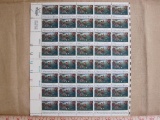 Full sheet of 40 10 cent Lexington & Concord 1775 US stamps, Scott # 1563