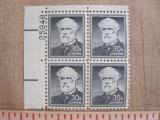 One block of four 30 cent Robert E. Lee US stamps, Scott # 1049