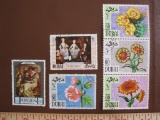Lot of cancelled stamps from Dubai