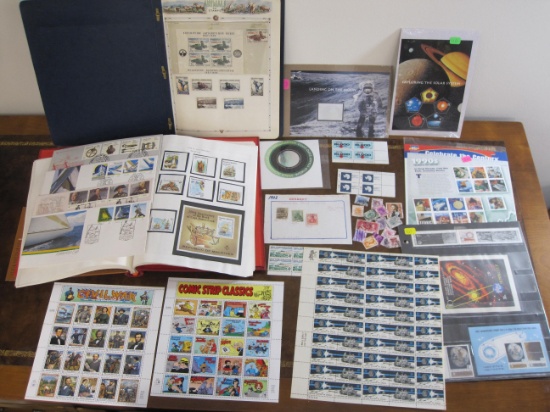 US and Foreign Stamps; Sheets, Blocks & more