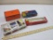 Lot of Assorted Empty Train Boxes from Lionel, Roundhouse, herpa and more, 1 lb