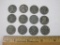 Lot of 12 US Steel Pennies, 1943