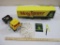 Vintage AMT Mayflower Truck and Trailer, assembled plastic model kit with instruction sheet, see