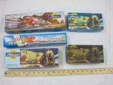 Lot of Assorted Empty Train Boxes from Athearn & Wind-Up Express Train, 10 oz