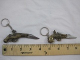 Two Vintage Eagle Revolver Folding Knives, blades marked China, 2 oz
