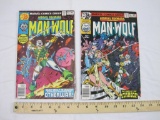 Two Marvel Premiere Featuring Man-Wolf Comic Books #45 & 46, Marvel Comics Group, December 1978 &