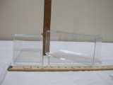 2 Plastic Display Cases for Model Cars, 4.5