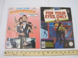 Two James Bond Marvel Super Special Magazines including No. 19 For Your Eyes Only (1981) and No. 26