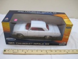 1963 Chevrolet Impala SS 1:18 Scale Diecast Metal Car, Welly Premium Collectible, new in box, 3 lbs