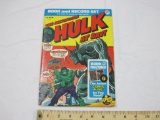 The Incredible Hulk at Bay! Book and Record Set with 45 RPM Record, 1974 Marvel Comics Group, 4 oz