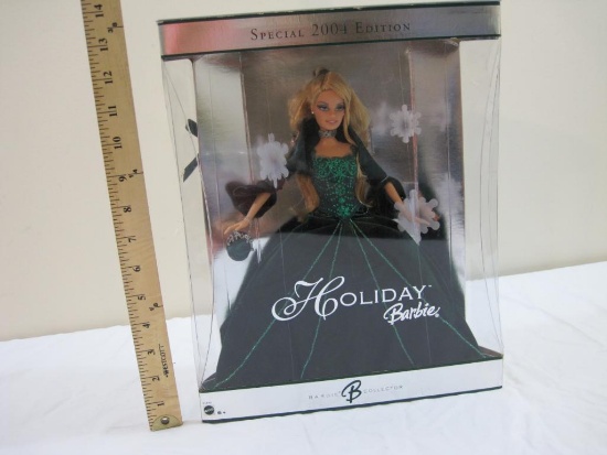 Holiday Barbie Special 2004 Edition, NRFB box is missing bottom plastic piece, Mattel, 1 lb 4 oz