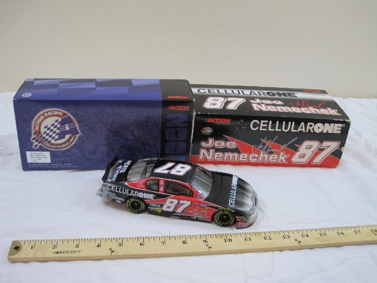 Action Racing Collectables Inc Cellular One Joe Nemechek #87 1:24 Scale Stock Car, in original box,