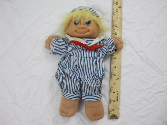Vintage Russ Troll Kidz with Goffa Sailor Outfit, 7 oz